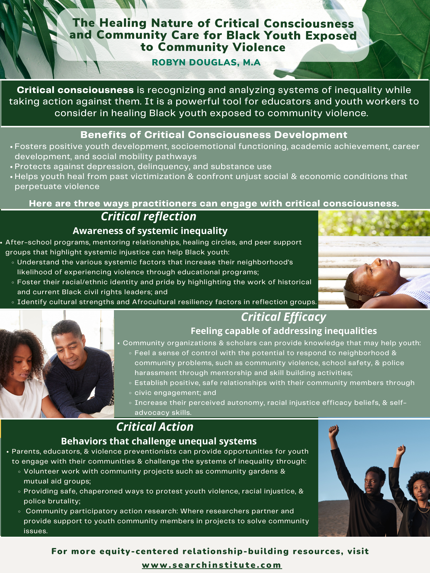 The Healing Nature of Critical Consciousness Development and Community Care for Black Youth Exposed to Community Violence (11)